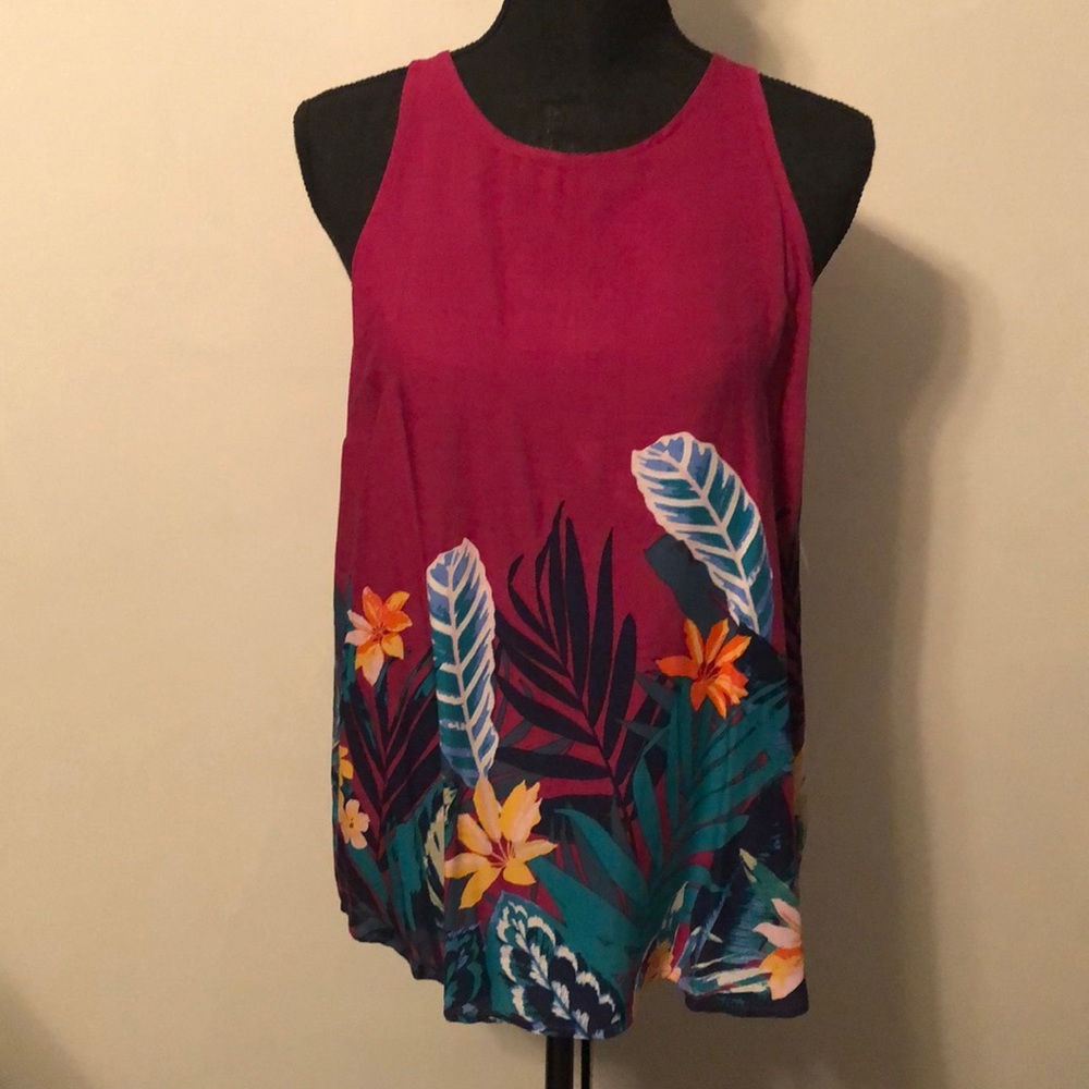 NWT Floral Halter Top